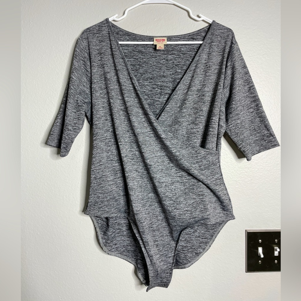 Gray Bodysuit Mossimo Extra Large XL